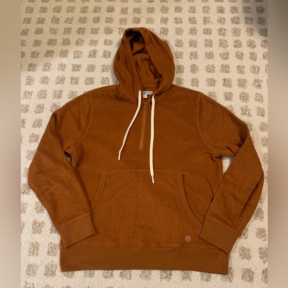 NWOT Outerknown Hightide Quarter Zip Hoodie
